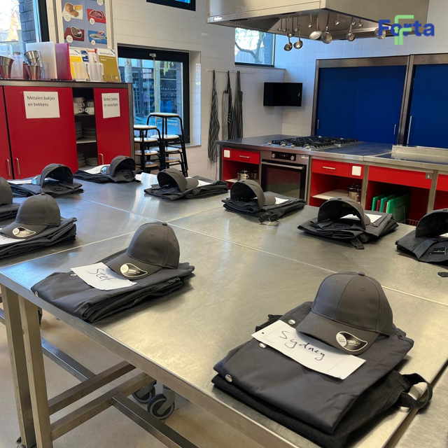 Nieuwe kleding Horeca